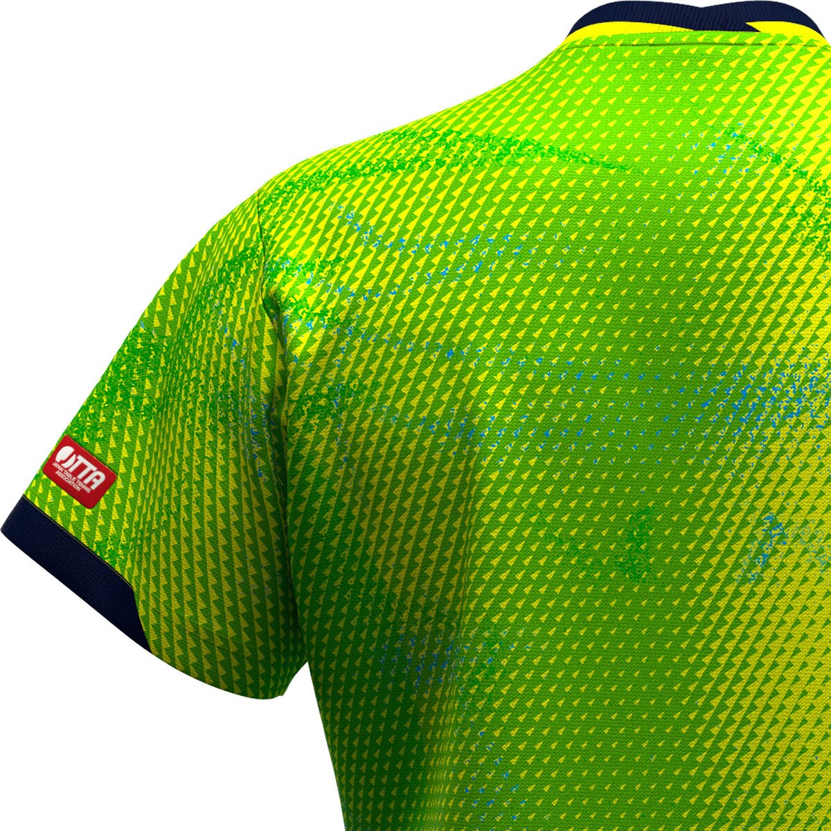 Butterfly Elistar 12 Shirt - Green - Back - JTTA logo